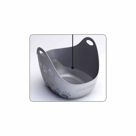 LitterLocker® Katzentoilette LitterBox weiß