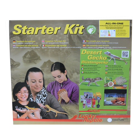 Lucky Reptile Terrarium Starter Kit 50 cm "Wüstengecko"