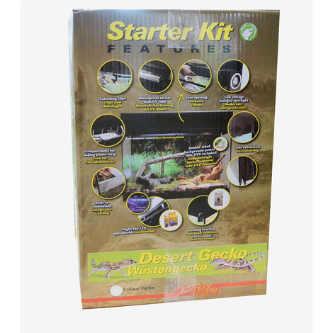 Lucky Reptile Terrarium Starter Kit 50 cm "Wüstengecko"