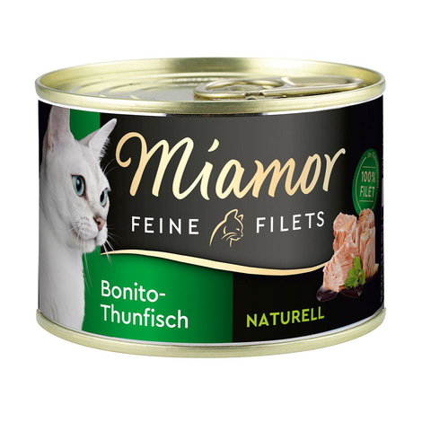 MIAMOR Nassfutter Feine Filets Naturelle Bonito-Thunfisch