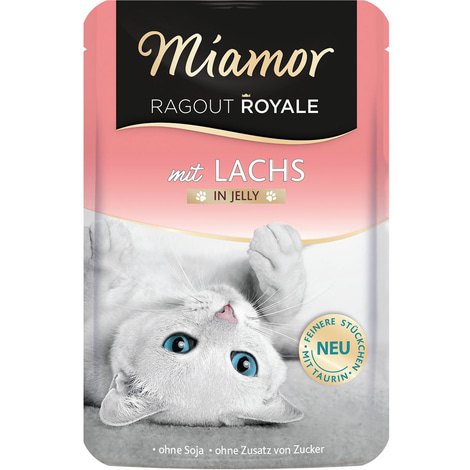 Miamor Ragout Royale Lachs in Jelly