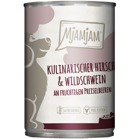 MjAMjAM kulinarischer Hirsch&Wildschwein an Preiselbeeren