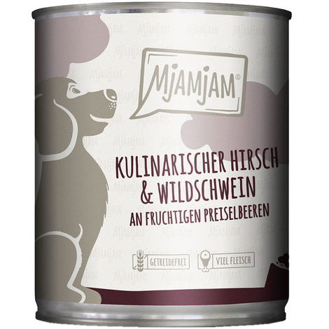 MjAMjAM kulinarischer Hirsch&Wildschwein an Preiselbeeren