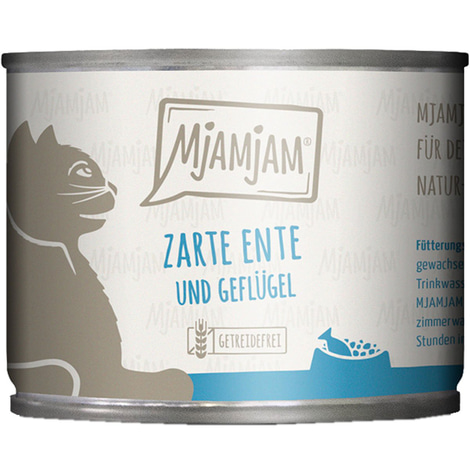 MjAMjAM zarte Ente&Geflügel an leckeren Möhrchen