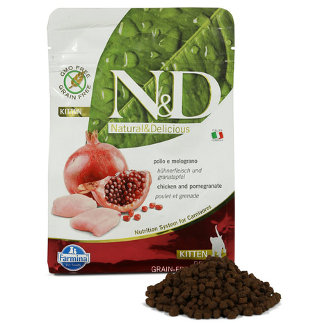 N&D Katzenfutter Huhn&Granatapfel Kitten getreidefrei