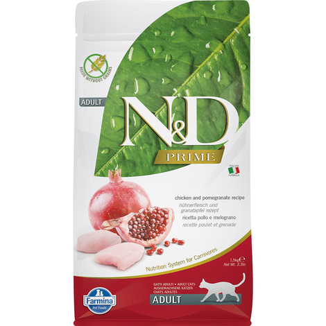 N&D Katzenfutter Huhn&Granatapfel Adult getreidefrei