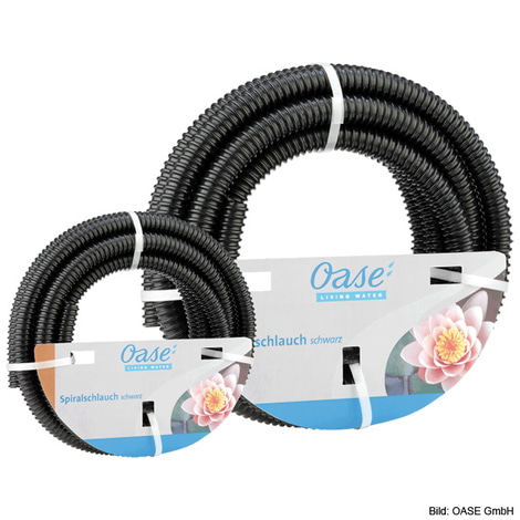 Oase Spiralschlauch schwarz 5 & 10m