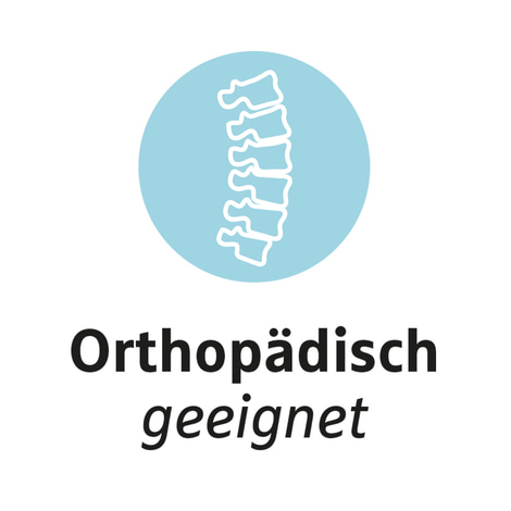 ZooRoyal Orthopädisches Hundekissen Elias rund grau