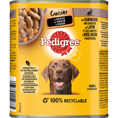 PEDIGREE Cuisine Sauce Kaninchen & Karotten