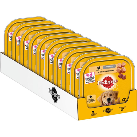 PEDIGREE Pastete Huhn und Sonnenblumenöl