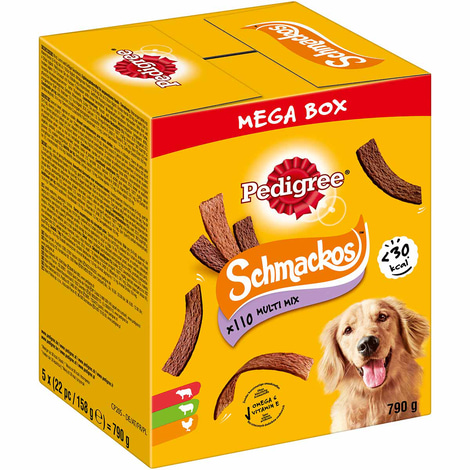 PEDIGREE Schmackos Mega Box Multi Mix 5x158g