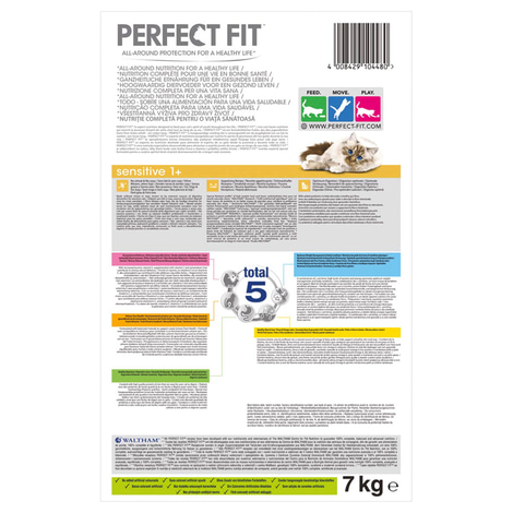 Perfect Fit Katzenfutter Sensitive 1 + reich an Truthahn