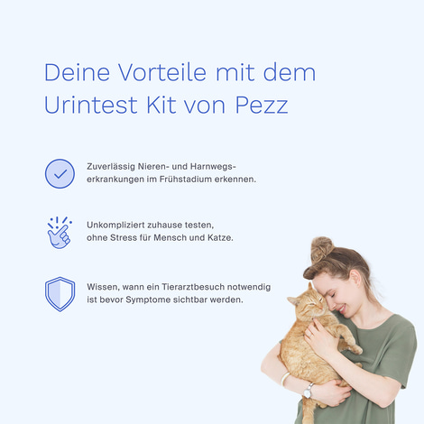 Pezz Urintest Kit für Katzen