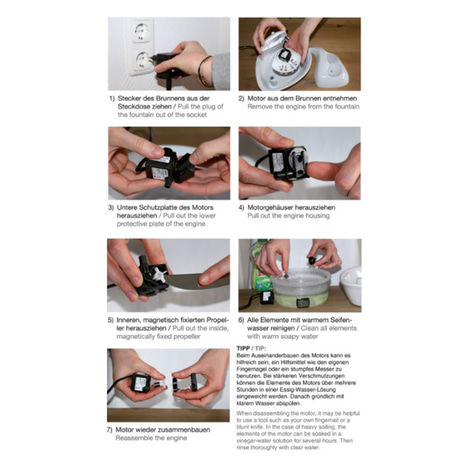 Pioneer Pet Ersatzmotor für Trinkbrunnen