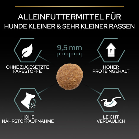 PRO PLAN Getreidefreie Rezeptur Small & Mini Adult Sensitive Digestion Truthahn 2,5kg