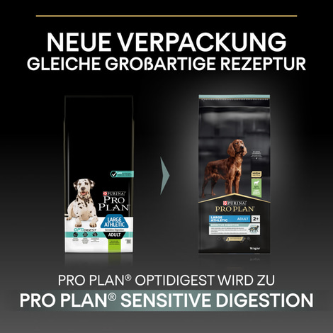 PRO PLAN Large Athletic Adult Sensitive Digestion Lamm
