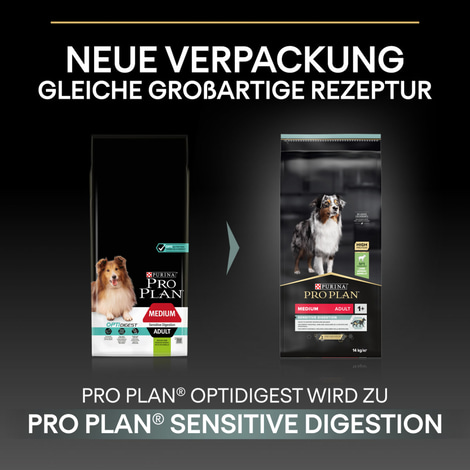 PRO PLAN Medium Adult Sensitive Digestion Lamm