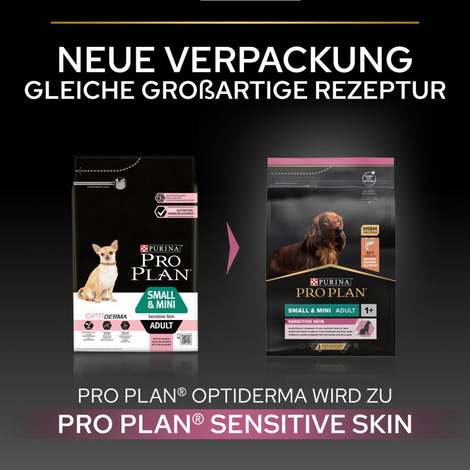 PRO PLAN Small & Mini Adult Sensitive Skin Lachs