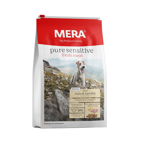 MERA pure sensitive Trockenfutter fresh meat Huhn & Kartoffel High Protein