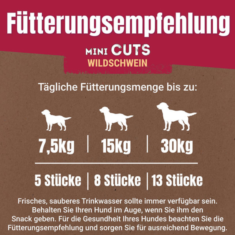 Purina AdVENTuROS Mini Cuts, Hundeleckerli getreidefrei mit Wildschwein