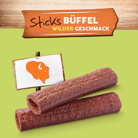 Purina AdVENTuROS Sticks, Hundeleckerli fettarm mit Büffelgeschmack