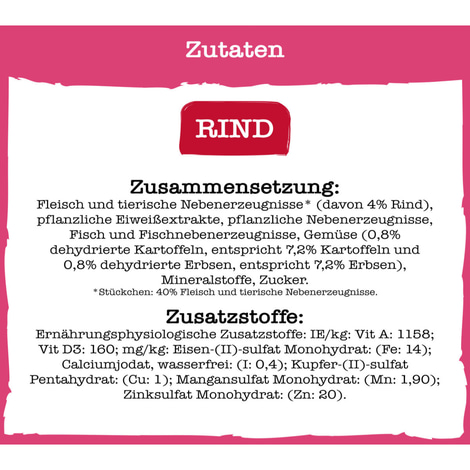 PURINA BENEFUL Schleckermäulchen mit köstlichem Huhn & leckerem Rind