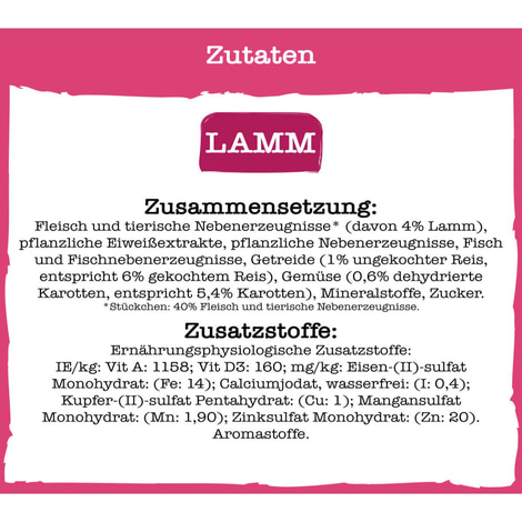 PURINA BENEFUL Schleckermäulchen mit köstlichem Lamm & leckerem Truthahn