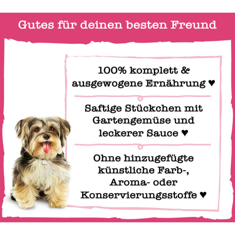 PURINA BENEFUL Schleckermäulchen mit köstlichem Lamm & leckerem Truthahn