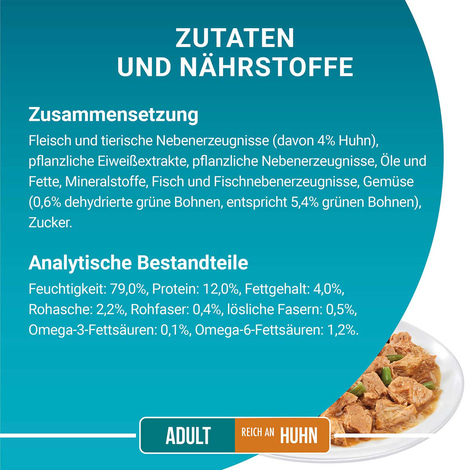 PURINA ONE Adult in Sauce Huhn 26x85g