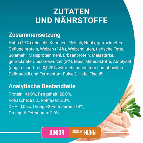 PURINA ONE BIFENSIS JUNIOR 1-12 Huhn 1,4kg