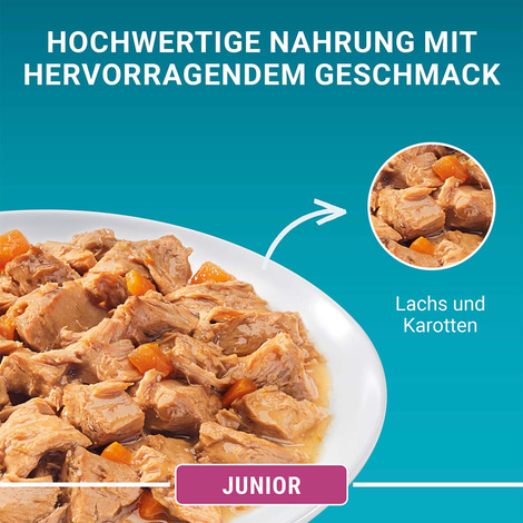 PURINA ONE JUNIOR Kitten in Sauce Lachs