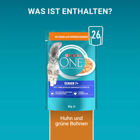PURINA ONE SENIOR 7+ in Sauce Huhn