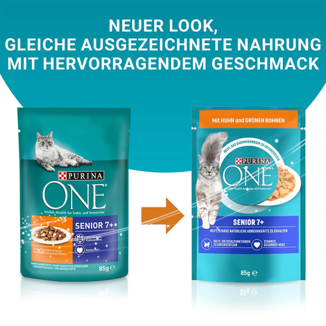PURINA ONE SENIOR 7+ in Sauce Huhn