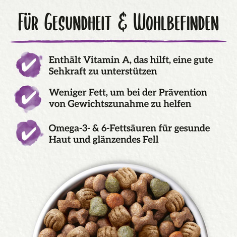 PURINA BENEFUL Glückliche Jahre 7+, Huhn & Gemüse
