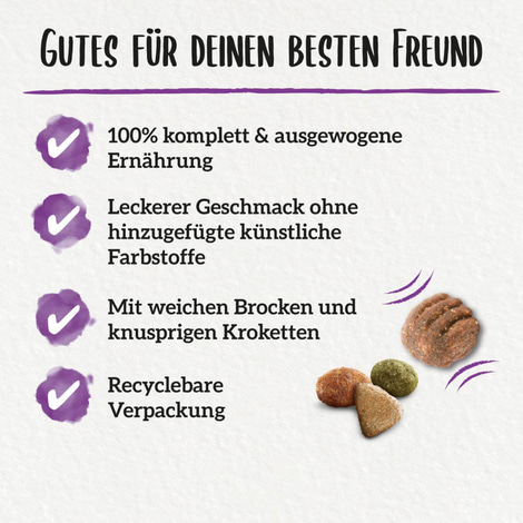 PURINA BENEFUL Glückliche Jahre 7+, Huhn & Gemüse