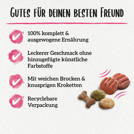 PURINA BENEFUL Kleine Genießer, Rind & Gemüse