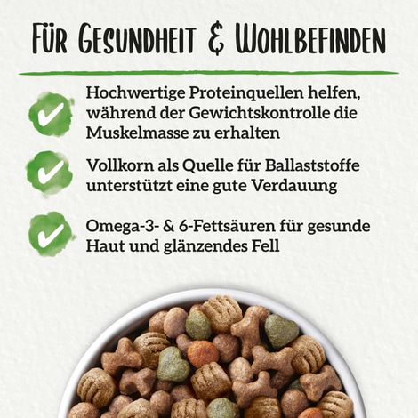 PURINA BENEFUL Wohlfühlgewicht, Huhn & Gemüse