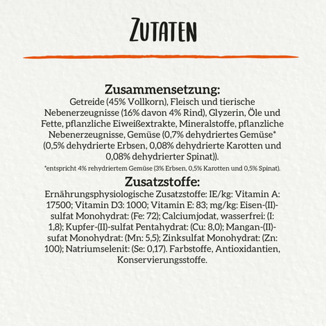 PURINA BENEFUL Zarte Leckerbissen, Rind & Gemüse