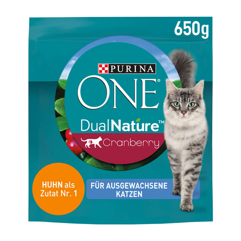 PURINA ONE Dual Nature Huhn mit Cranberry 650g