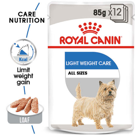 ROYAL CANIN LIGHT WEIGHT CARE MEDIUM 3kg + Mousse 12x85g
