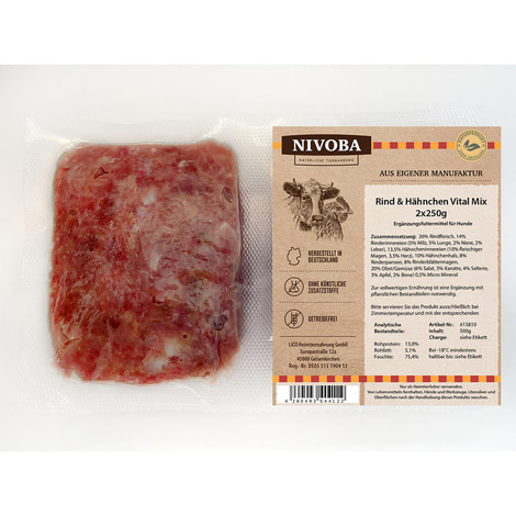 Nivoba Rind & Hähnchen Vital Mix
