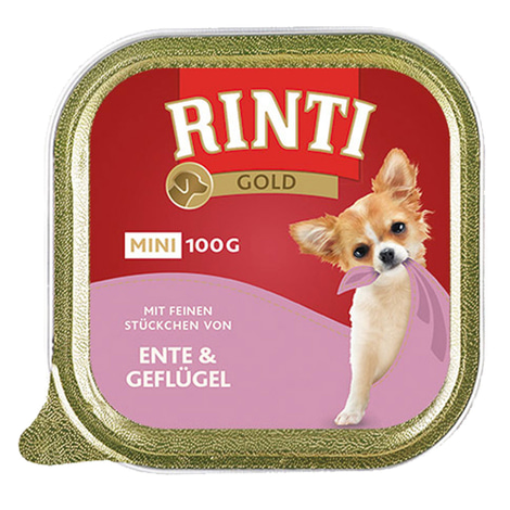 Rinti Gold Mini feine Stückchen Mix 4 Sorten 48x100g
