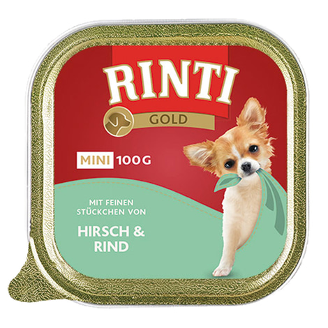 Rinti Gold Mini feine Stückchen Mix 4 Sorten 48x100g