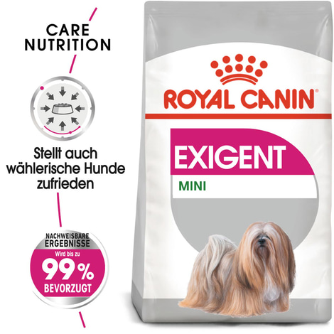ROYAL CANIN EXIGENT MINI Trockenfutter für wählerische kleine Hunde 3kg