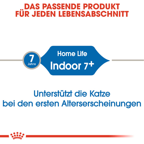 ROYAL CANIN INDOOR 7+ Trockenfutter für ältere Wohnungskatzen 3,5kg