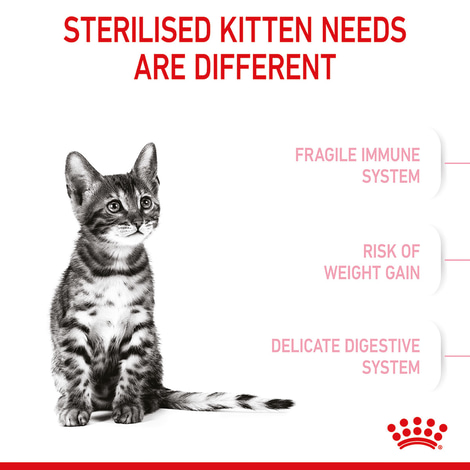 ROYAL CANIN KITTEN Sterilised Kittenfutter für kastrierte Kätzchen 3,5kg