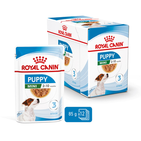 ROYAL CANIN Mini Puppy Welpenfutter Nass für kleine Hunde