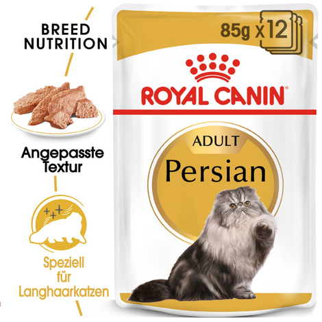 ROYAL CANIN Persian Adult Katzenfutter nass für Perser-Katzen