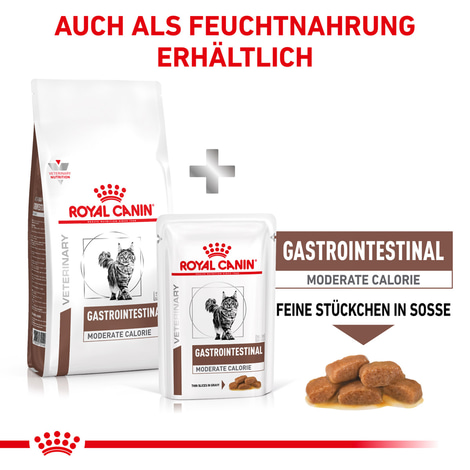 ROYAL CANIN® Veterinary GASTROINTESTINAL MODERATE CALORIE Trockenfutter für Katzen