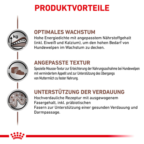 ROYAL CANIN® Veterinary GASTROINTESTINAL PUPPY Nassfutter für Hundewelpen